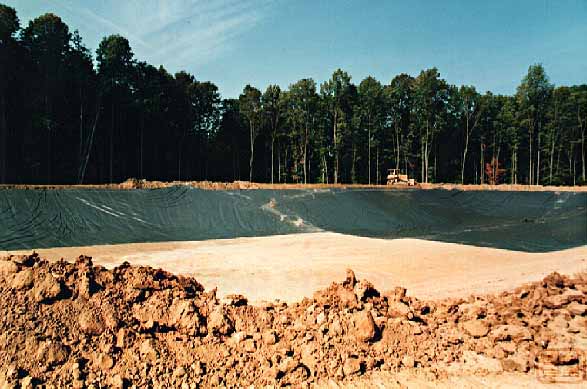 waste water treatment pond liners